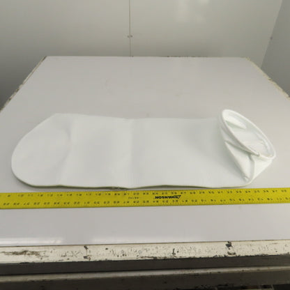 5162K57 PE 1 G12S-H 8" Diameter x 32" High Felt Filter Bag For Water 1 Micron