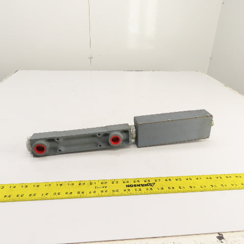 Waukee MPX-7 Flo-Meter Gas Flow Meter PR 30PSIG W/ Waukee-Tronic Controller