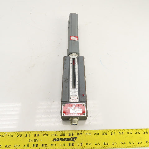 Waukee MPX-7 Flo-Meter Gas Flow Meter PR 30PSIG W/ Waukee-Tronic Controller