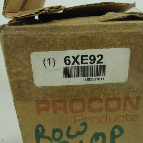 Procon 6XE92 Stainless Steel Rotary Vane Pump 1/2" NPT