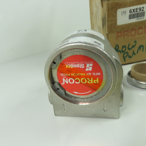 Procon 6XE92 Stainless Steel Rotary Vane Pump 1/2" NPT