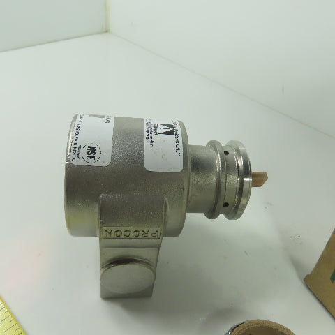 Procon 6XE92 Stainless Steel Rotary Vane Pump 1/2" NPT