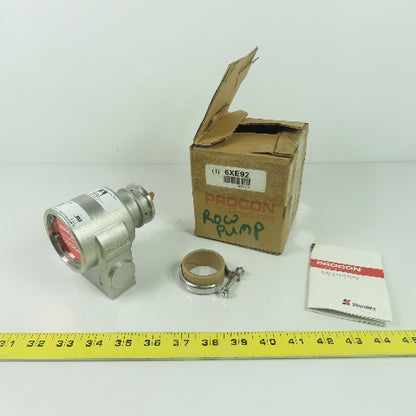 Procon 6XE92 Stainless Steel Rotary Vane Pump 1/2" NPT