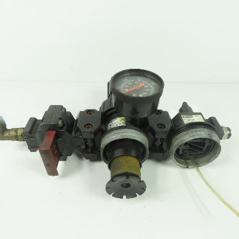 Parker 06E22A13AC Pneumatic Filter Regulator Assembly 150PSI 3/8" NPT W/ 06L21BE