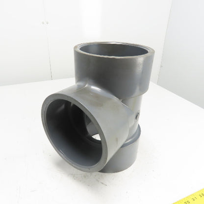 Nibco 6" Tee Fitting PVC-1 D2467 SCH.80 NSF-PW