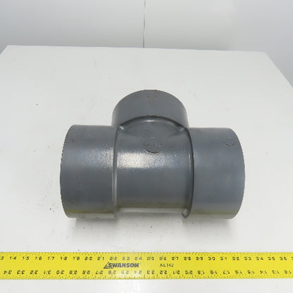 Nibco 6" Tee Fitting PVC-1 D2467 SCH.80 NSF-PW