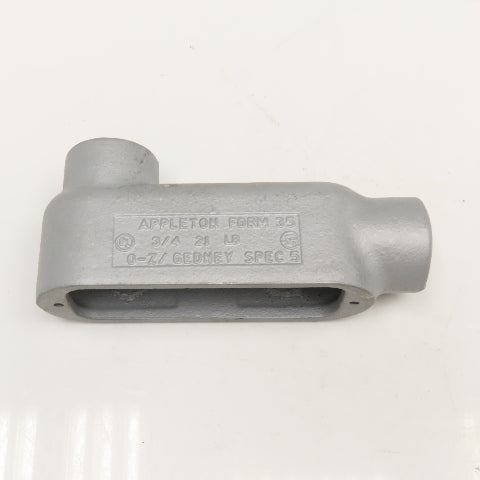 Appleton Form 35 3/4" Cast Iron Conduit Body LB