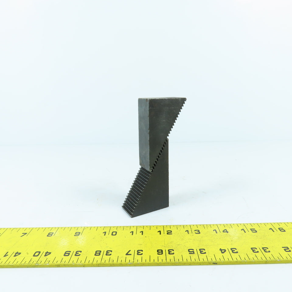3-1/4" - 5" Height Adjustment Machining Clamp Step Block 1" Wide
