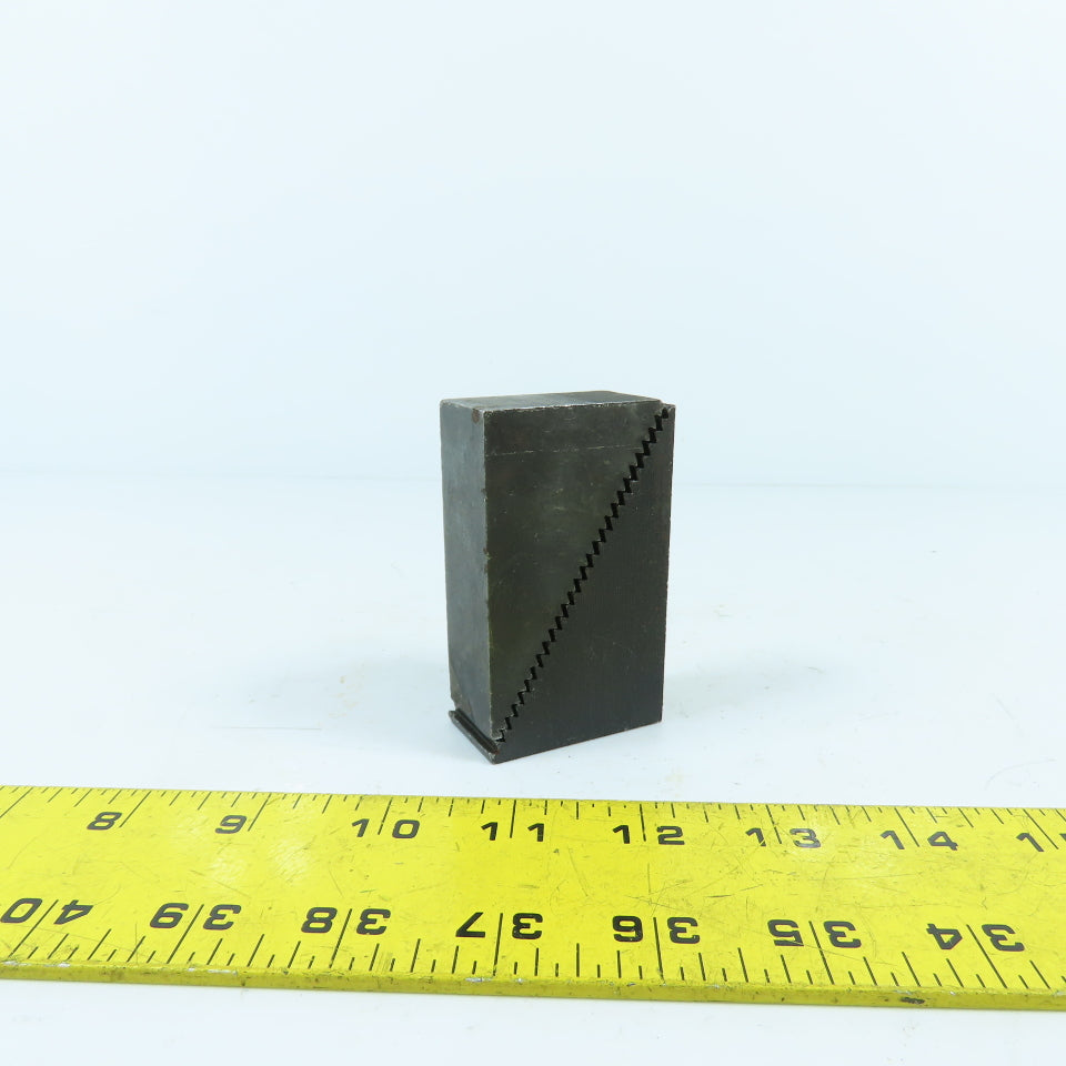 3-1/4" - 5" Height Adjustment Machining Clamp Step Block 1" Wide