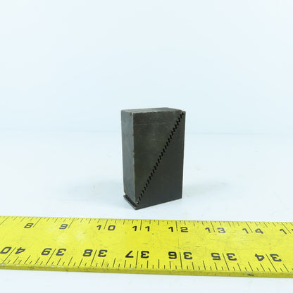 3-1/4" - 5" Height Adjustment Machining Clamp Step Block 1" Wide