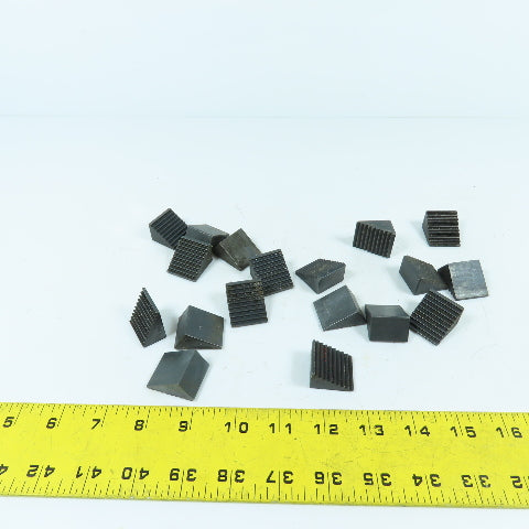 Teco 40102 3/4-1-5/8" Height Adjustment Machining Clamp Step Block 1" Wide Lot/9