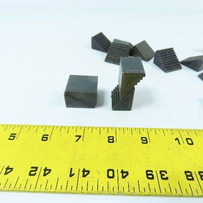 Teco 40102 3/4-1-5/8" Height Adjustment Machining Clamp Step Block 1" Wide Lot/9