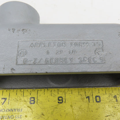 Appleton Form 35 1" Cast Iron Conduit Body LB