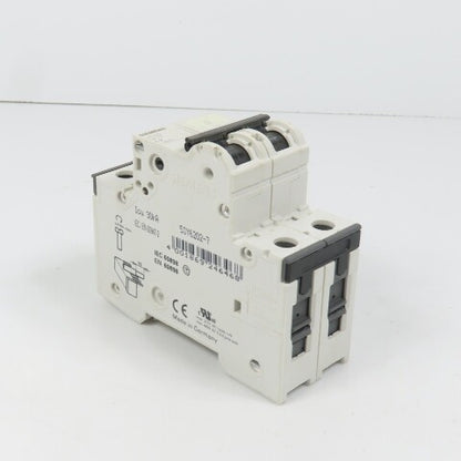 Siemens 5SY62 C2 MCB 2-Pole C2 2A 400V Circuit Breaker