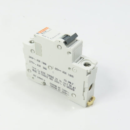 Merlin Gerin 24116 Multi 9 C60 10A Single 1-Pole Circuit Breaker 277V
