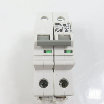 Cutler Hammer SPCL2C10 2-Pole 10A Circuit Breaker 480V AC