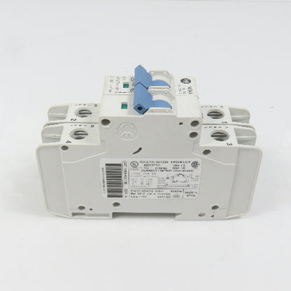Allen Bradley 1489-A2C100 Ser A 2-Pole 10A Circuit Breaker 480V AC (Clean)