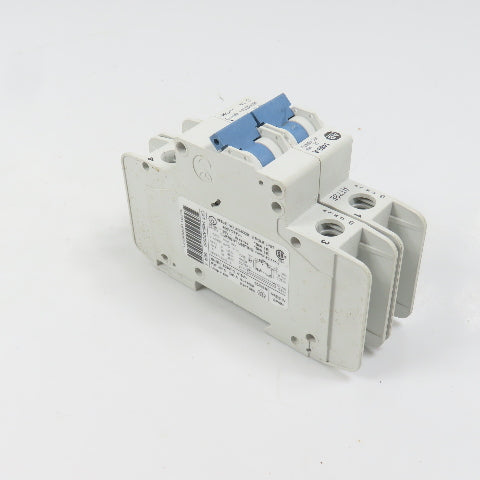 Allen Bradley 1489-A2C010 Ser A 2-Pole 1A Circuit Breaker 480V AC (Clean)