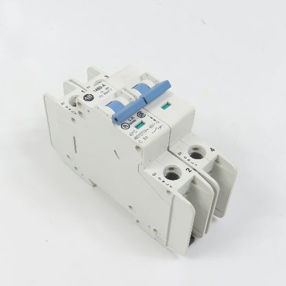 Allen Bradley 1489-A2C030 Ser A 2-Pole 3A Circuit Breaker 480V AC (Clean)