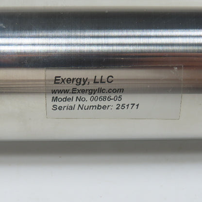 Exergy 00686-05 Single Tubesheet Sanitary 2.5" Shell & Tube Heat Exchanger 15" L