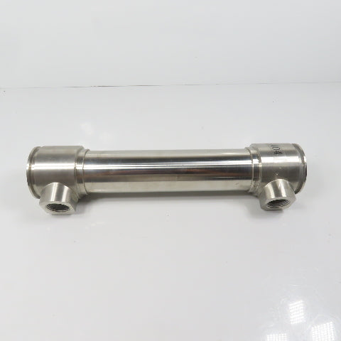 Exergy 00686-05 Single Tubesheet Sanitary 2.5" Shell & Tube Heat Exchanger 15" L