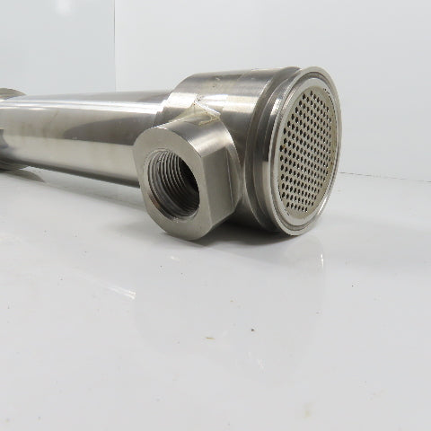 Exergy 00686-05 Single Tubesheet Sanitary 2.5" Shell & Tube Heat Exchanger 15" L