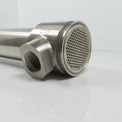 Exergy 00686-05 Single Tubesheet Sanitary 2.5" Shell & Tube Heat Exchanger 15" L