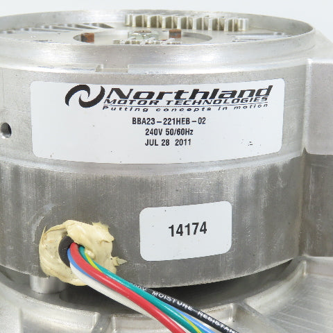 Northland BBA23-221HEB-02 Brushless Motor Centrifugal Blower 240V 50/60HZ
