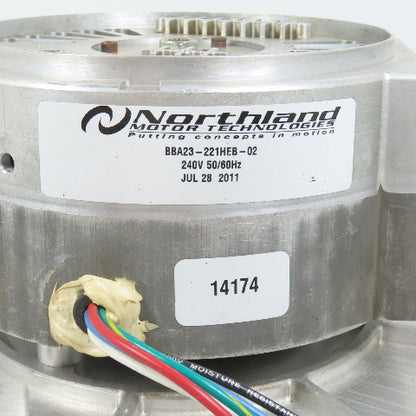 Northland BBA23-221HEB-02 Brushless Motor Centrifugal Blower 240V 50/60HZ