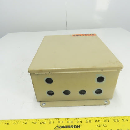 Hoffman A1210CH 12" x 10" x 5" Electrical Enclosure Type 12,13 W/ Backplate