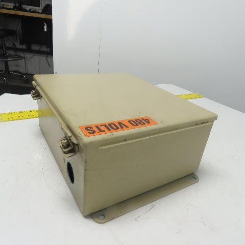 Hoffman A1210CH 12" x 10" x 5" Electrical Enclosure Type 12,13 W/ Backplate