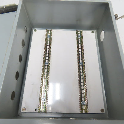 Hoffman 12" x 10" x 5" Wall Mount Electrical Enclosure Type 12,13 W/ Backplate