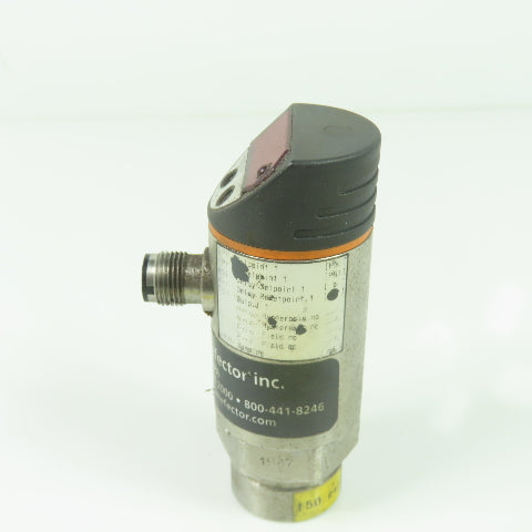 IFM PN3224 Pressure Sensor Digital Display 20-30VDC 1/4" NPT 700PSI Max