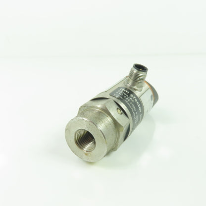 IFM PN3224 Pressure Sensor Digital Display 20-30VDC 1/4" NPT 700PSI Max
