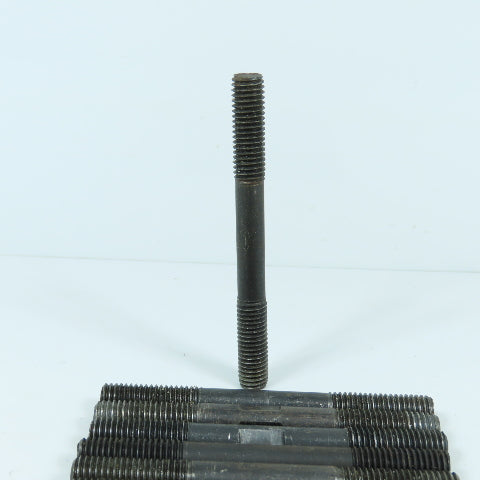Black Steel Double End Studs Rods Machining Clamping 1/2"-13 x 5" Long Lot Of 16