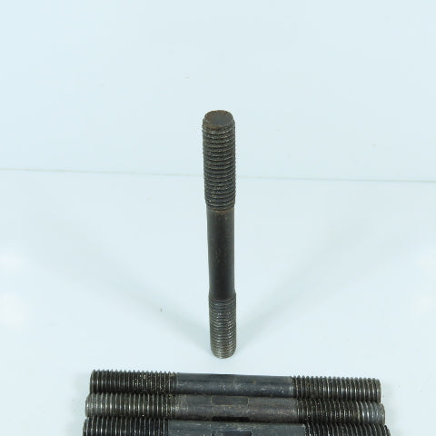 Black Steel Double End Studs Rods Machining Clamping 1/2"-13 x 5" Long Lot Of 16