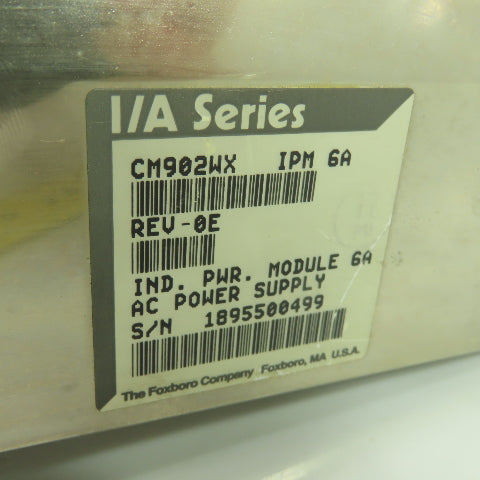 Foxboro CM902WX i/A Series Power Module Rev-0E