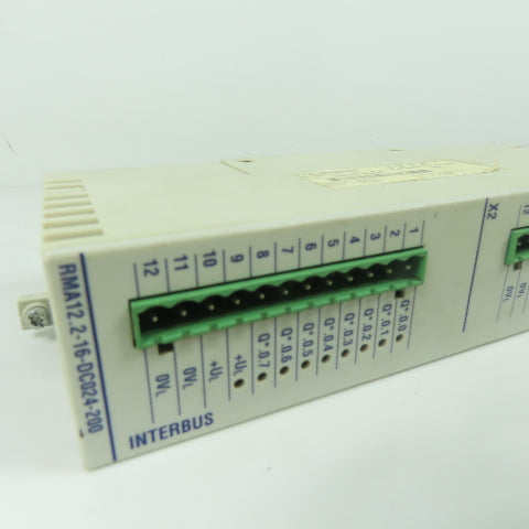 Indramat RMA12.2-16-DC024-200 Reco Interbus Output Module 24VDC