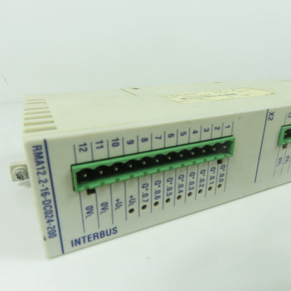 Indramat RMA12.2-16-DC024-200 Reco Interbus Output Module 24VDC