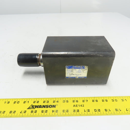 Yuken C6-SB 1SA80B140N100-M Hydraulic Cylinder 80mm Bore 45mm Rod 100mm Stroke