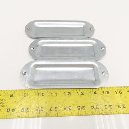Appleton Form 35 1-1/4"-1-1/2" Conduit Body Cover Plate Lot Of 3