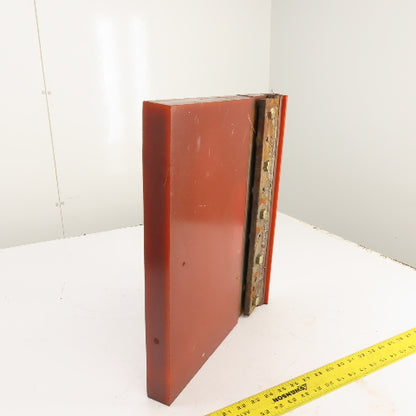 Vibparts Corp 18" H x 10" W x 1-5/8" Thick Solid Urethane Heavy Separation Gate