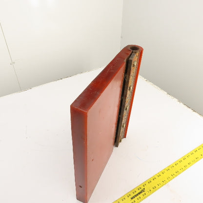 Vibparts Corp 18" H x 10" W x 1-5/8" Thick Solid Urethane Heavy Separation Gate
