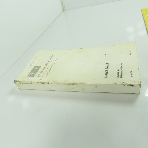 GE Fanuc automation Series 16-Model B Operation And Maintenance Handbook
