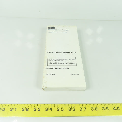 GE Fanuc Automation Fanuc Series 16-Model-B Operation And Maintenance Handbook