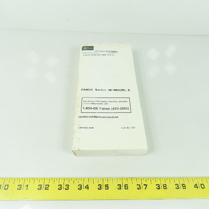 GE Fanuc Automation Fanuc Series 16-Model-B Operation And Maintenance Handbook