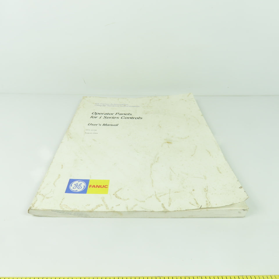 GE Fanuc Automation Operator Panels for I Series Controls User Manual