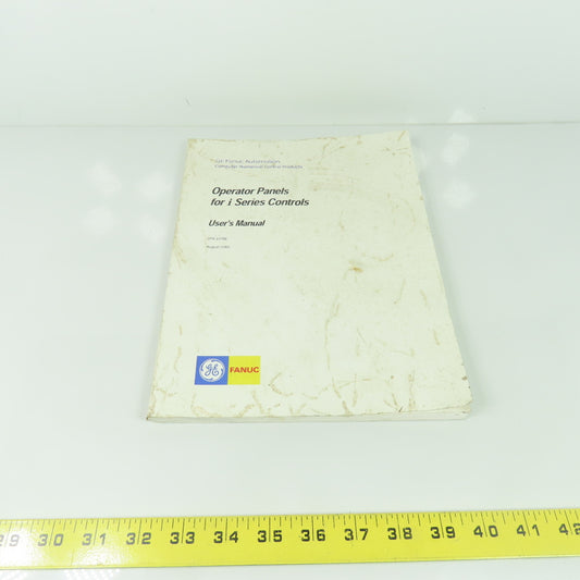 GE Fanuc Automation Operator Panels for I Series Controls User Manual