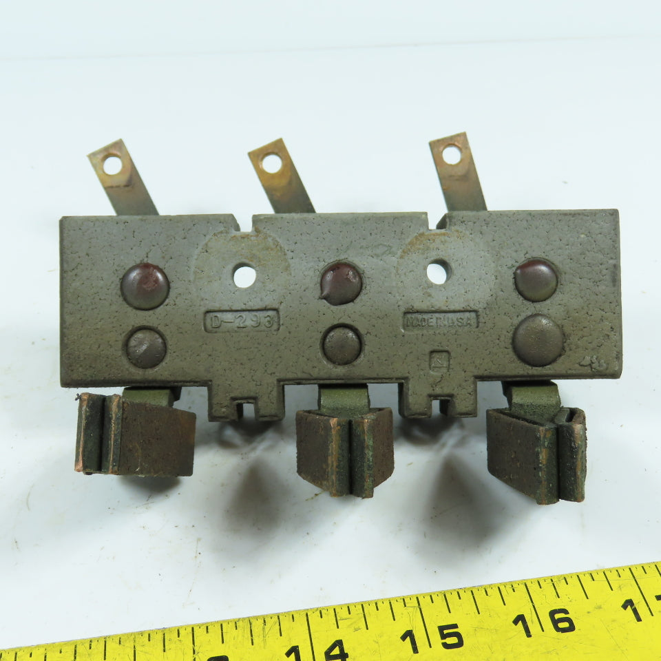 D-293 3-Pole Bus Plug Tap Contact Clip Copper