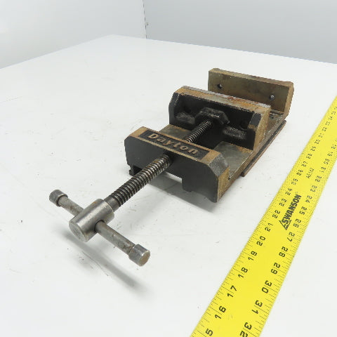 Dayton 6" Precision Machine Milling Vise 6" Jaw Opening Fixed Base
